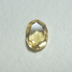 楕円型　シトリン ルース 水晶　黄水晶　結晶のみ　天然石　宝石　鉱物