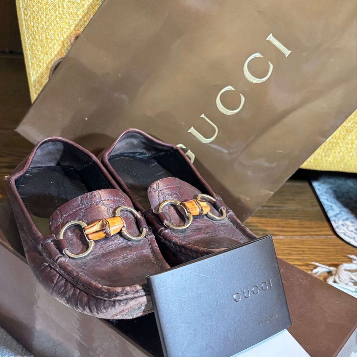 ヴィンテージ】OLD GUCCI 高級ホースビットローファー イタリア製正規