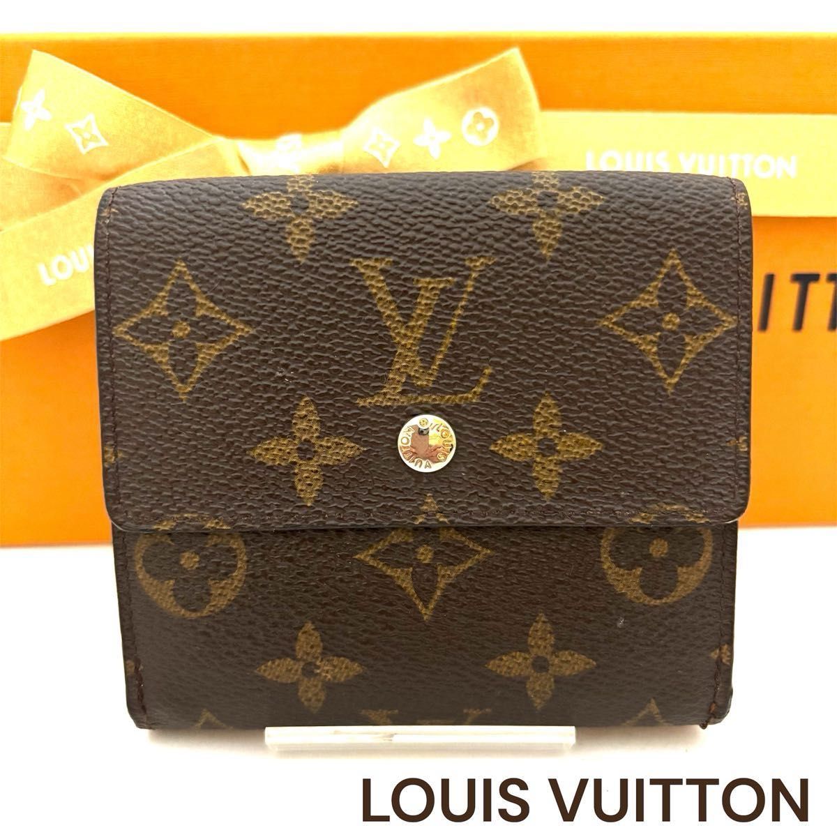 LOUIS VUITTON ルイヴィトン ダミエ ポルトフォイユ エリーズ 折り財布