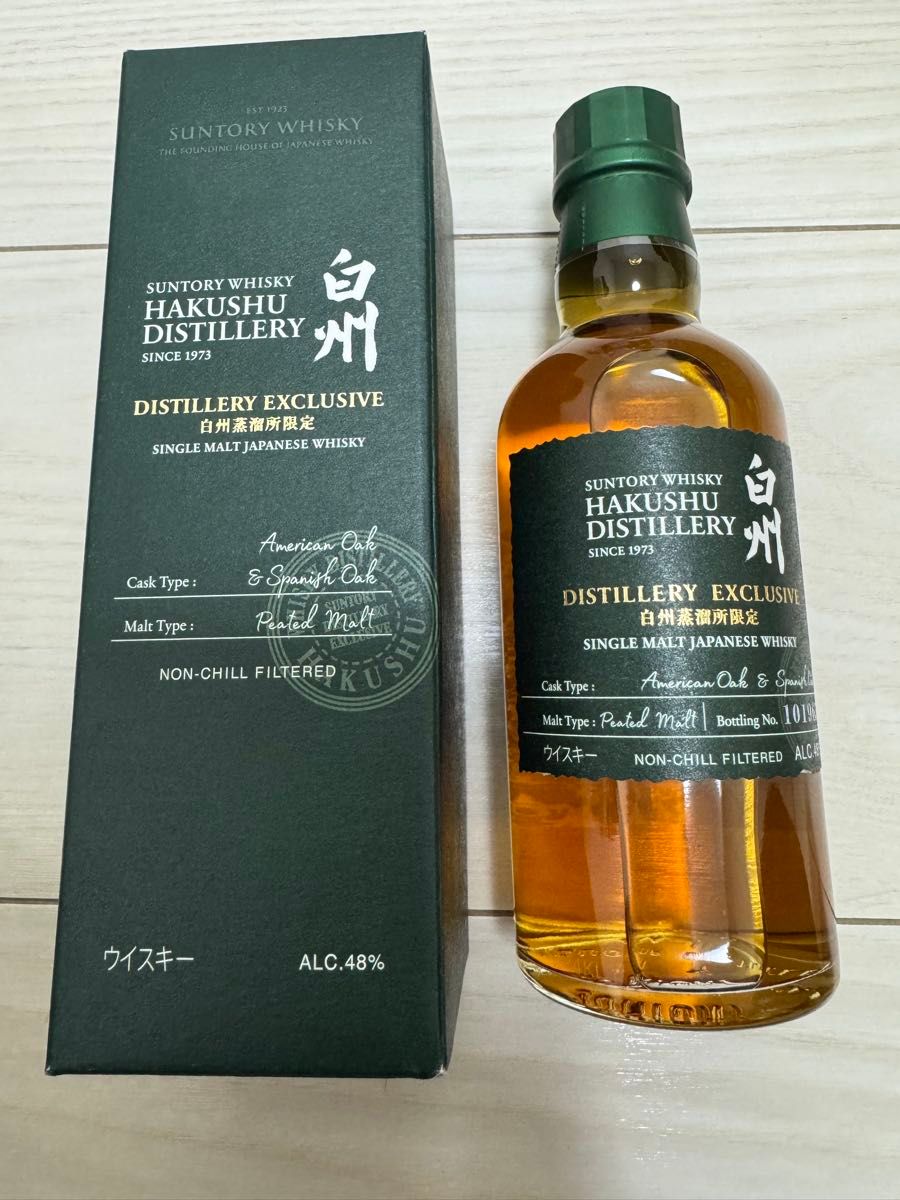 白州蒸溜所限定 サントリー 白州 180ml 2本セット | Shop at