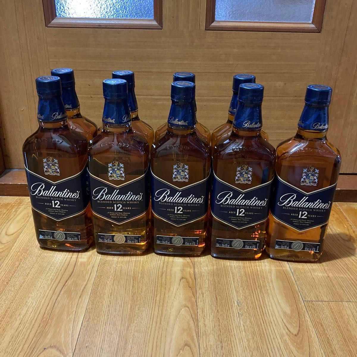 バランタイン12年 スコッチ ウイスキー 750ml 終売品 2本セット