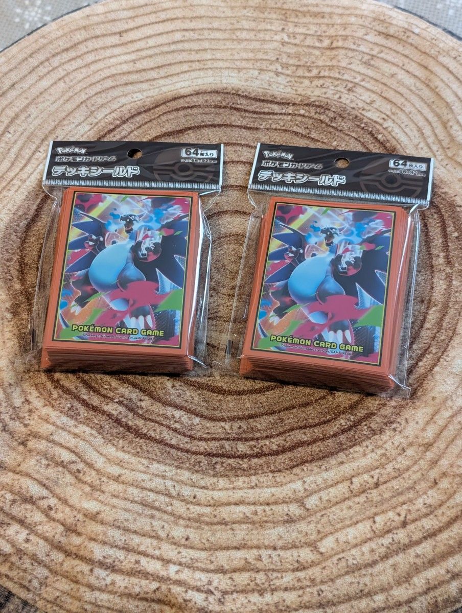 ポケモンカード デッキシールド メガリザードンX ピカチュウとかみなり ポケモンカード デッキシールド メガリザードンX ピカチュウとかみなり