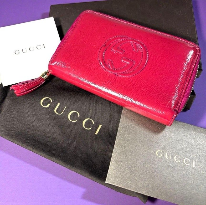 美品》GUCCI(グッチ)長財布 ラウンド ソーホー | Shop at JDirectItems 