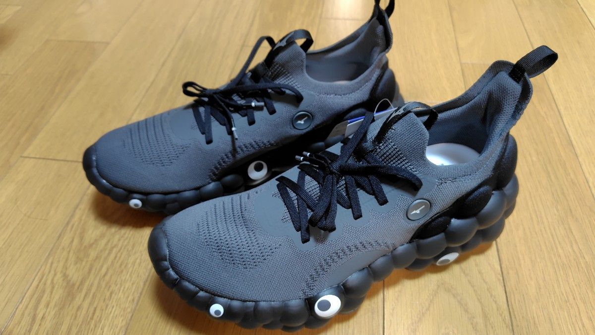 MIZUNO ミャクミャク スニーカー 24.0cm ブラック EXPO2025 ミズノ