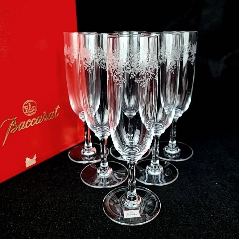 Baccarat バカラ シャンパングラス フルートグラス 箱付き | Shop at 