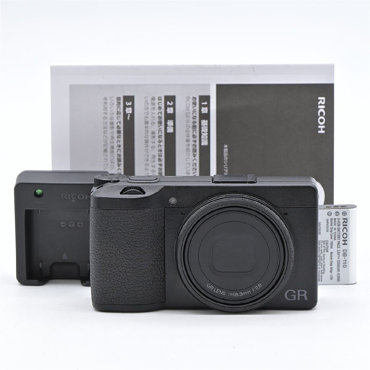 GR III vs GR IIIx ☆美品☆RICOH GR Ⅲ ショット数 2410回