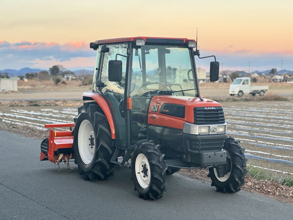 クボタ トラクター L1245 ロータリー付き クボタ トラクター L1245