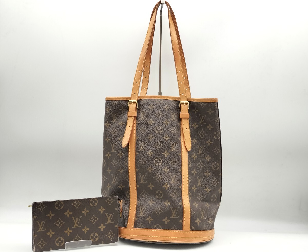 ルイ・ヴィトン トートバッグ ポーチ付き Louis Vuitton モノグラム トートバッグ 収納ポーチ付き | Shop at
