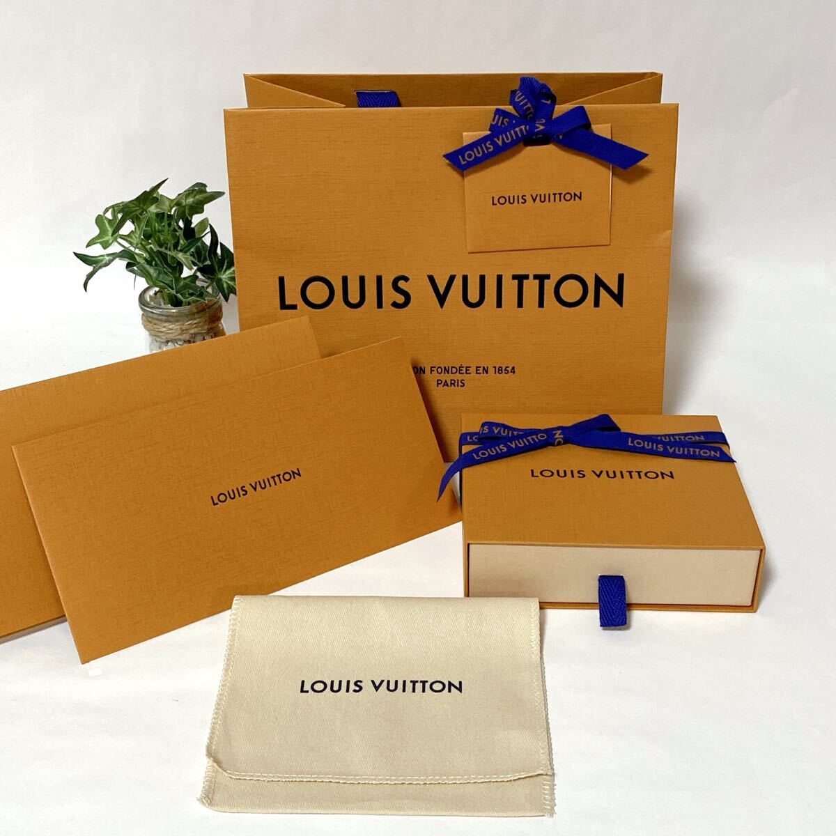 LOUIS VUITTON ルイヴィトン 空箱 保存袋 セット 28×19×4.5cm 正規付属
