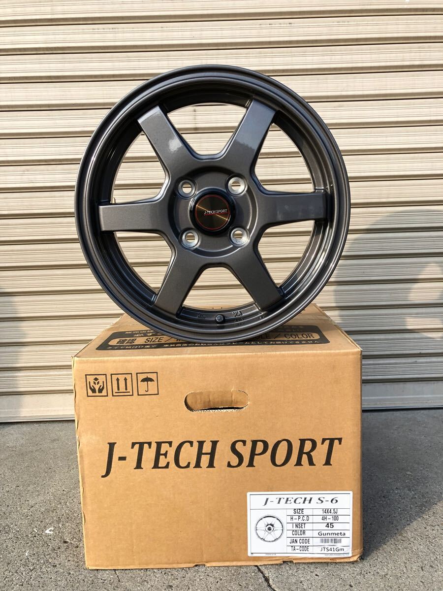 全国送料込□LASTRADA IOTA□14×4.5J＋45 100/4H□軽自動車タント 