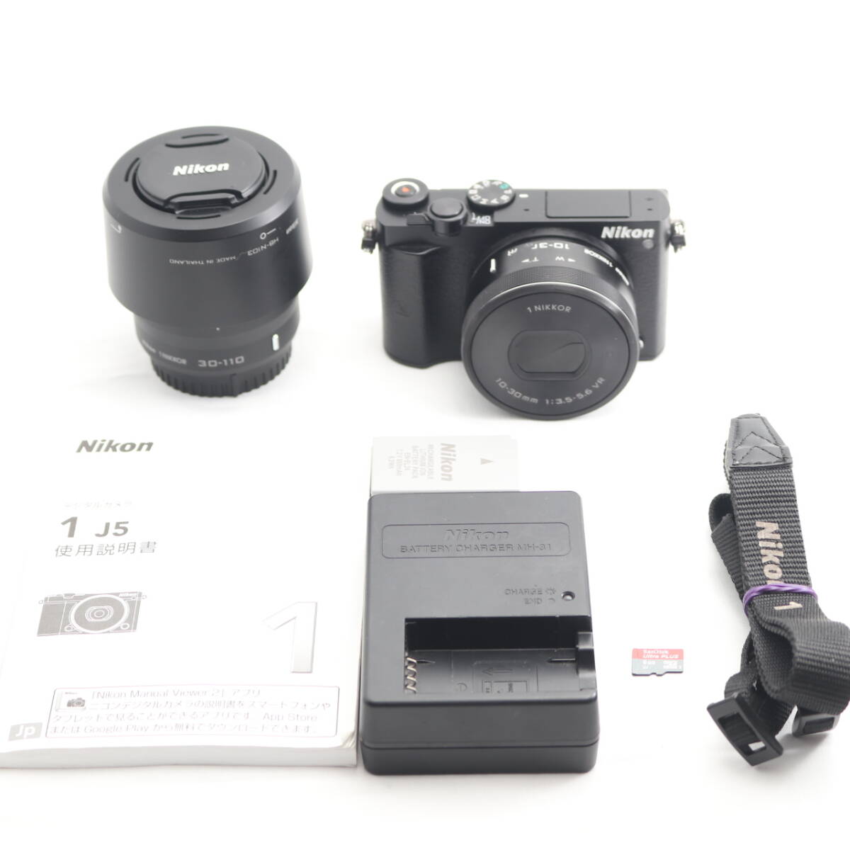 ☆ ニコン Nikon 1 J5 ダブルレンズキット シルバー ミラーレス一眼