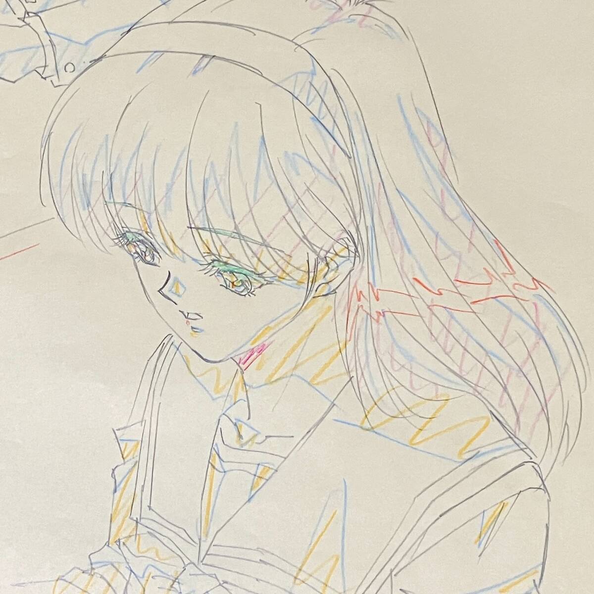月姫 直筆 原画 7枚セット／アニメ 動画 セル画 レイアウト 原動画 生原画