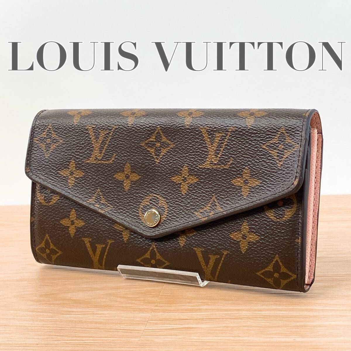 超美品/新型/RFID】 LOUIS VUITTON ルイヴィトン モノグラム ローズ