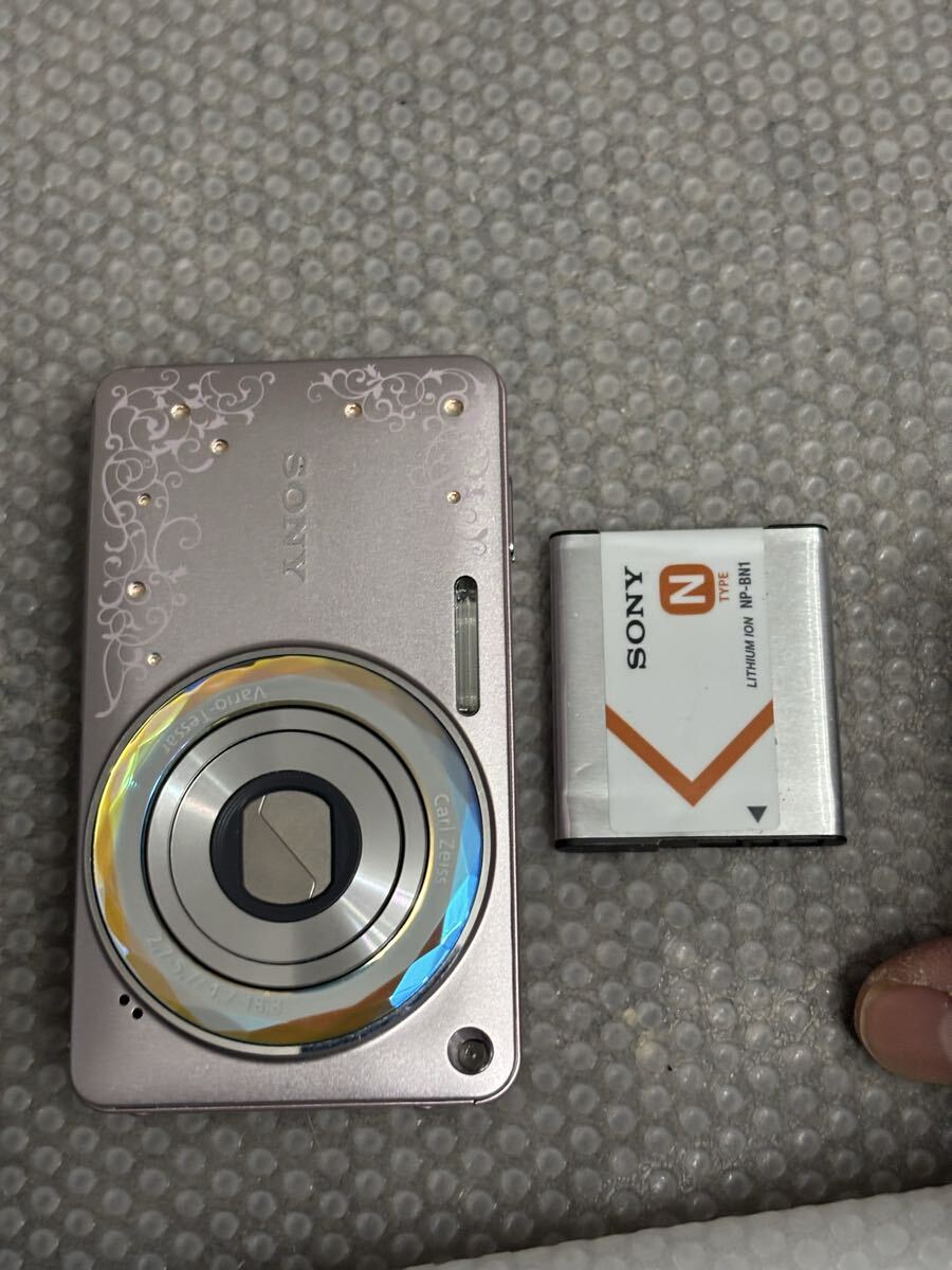 Cyber-shot/美品】SONY DSC-W350D ジュエルピンク 純正充電器