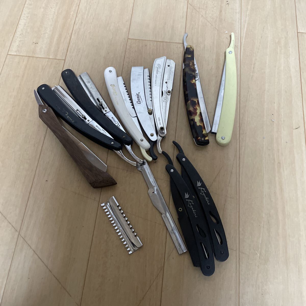 ⑤ ヘンケルス Robuso H.DIAMOND 等 西洋剃刀 7点 まとめてセット