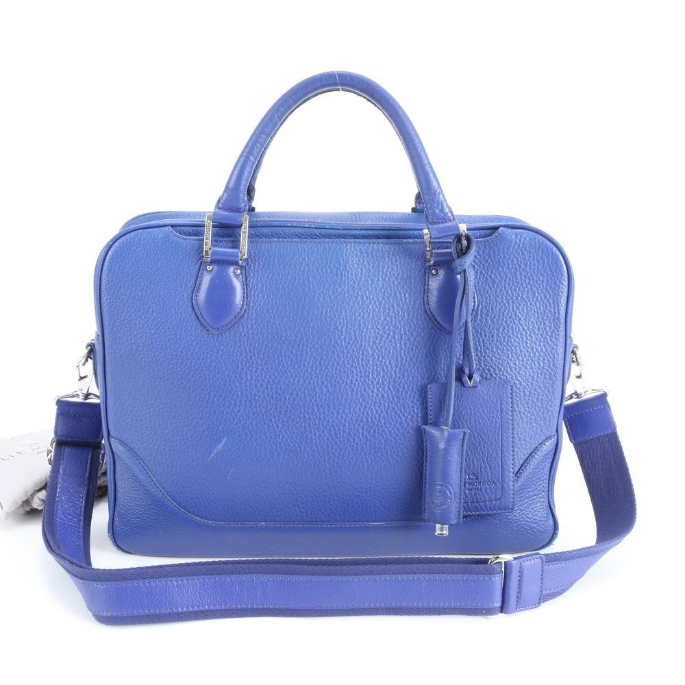 美品・定価85,800円】 hinn エンボスレザー ビジネスバッグ 【公式通販】