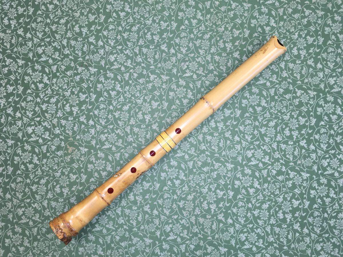 尺八 銘なし 都山流 和楽器 伝統楽器 54.3cm 【公式通販】