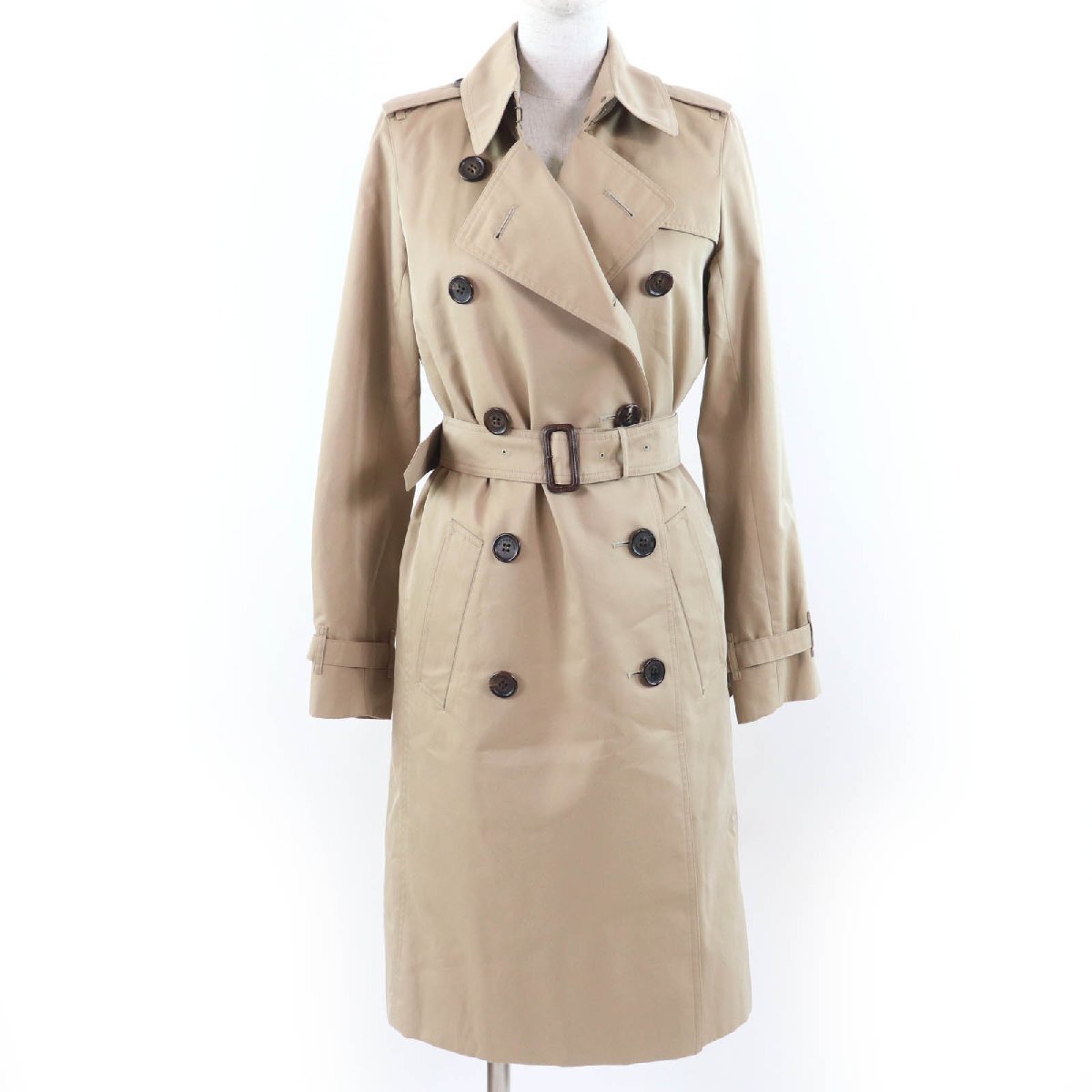 極美品 BURBERRY LONDON バーバリーロンドン ダッフルコート メガ 
