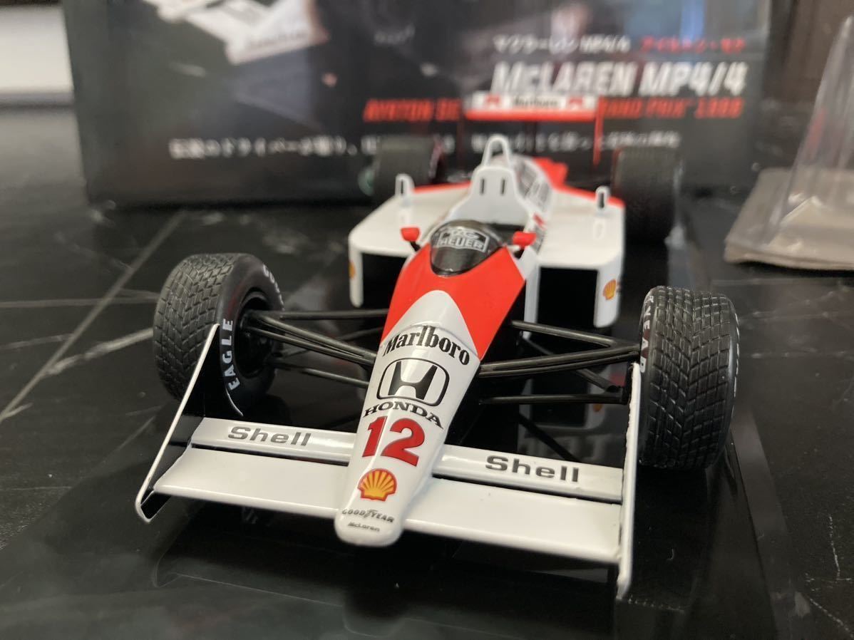 アイルトンセナ マクラーレン ホンダMP4/4 1/24 ケース付
