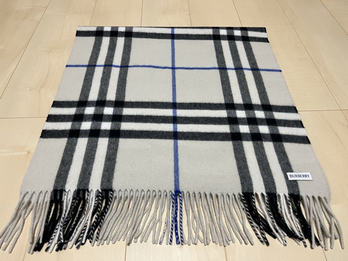 BURBERRY バーバリー マフラー カシミア100％ 大判マフラー 