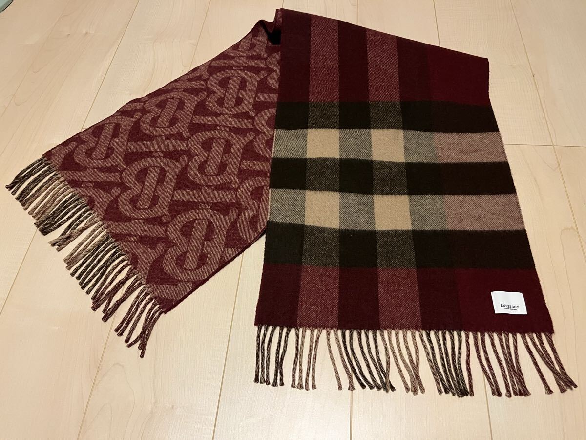 BURBERRY バーバリー マフラー カシミア100％ アラバスター 肌色系 