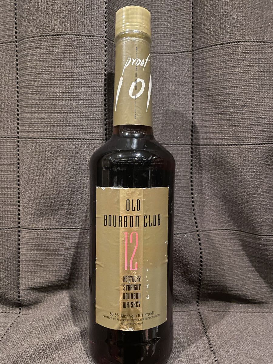 OLD BOURBON CLUB 12 オールド バーボン クラブ 12年 101PROOF 750ml50
