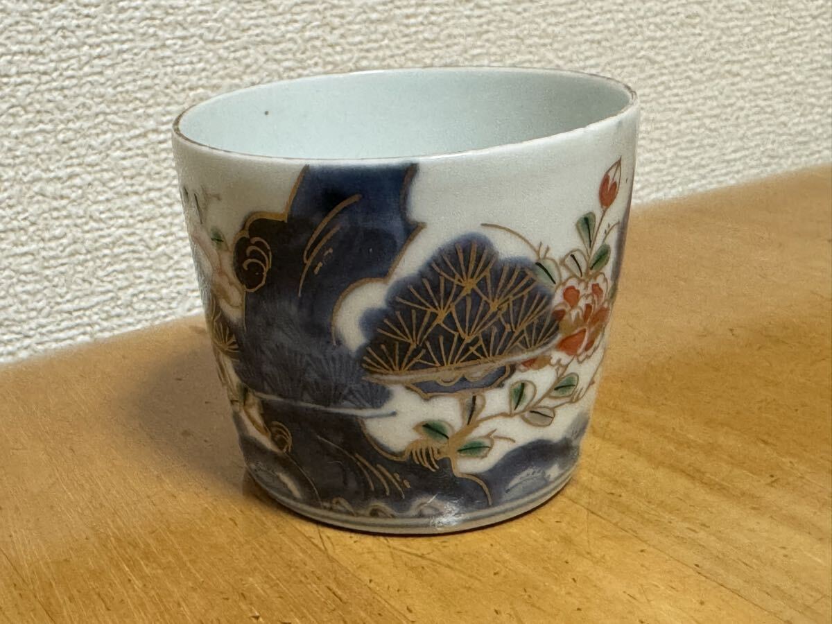 伊万里染付みじんこ手蕎麦猪口7個 [B27398] 古伊万里 染付みじんこ手蕎麦猪 2個セット | Shop at JDirectItems