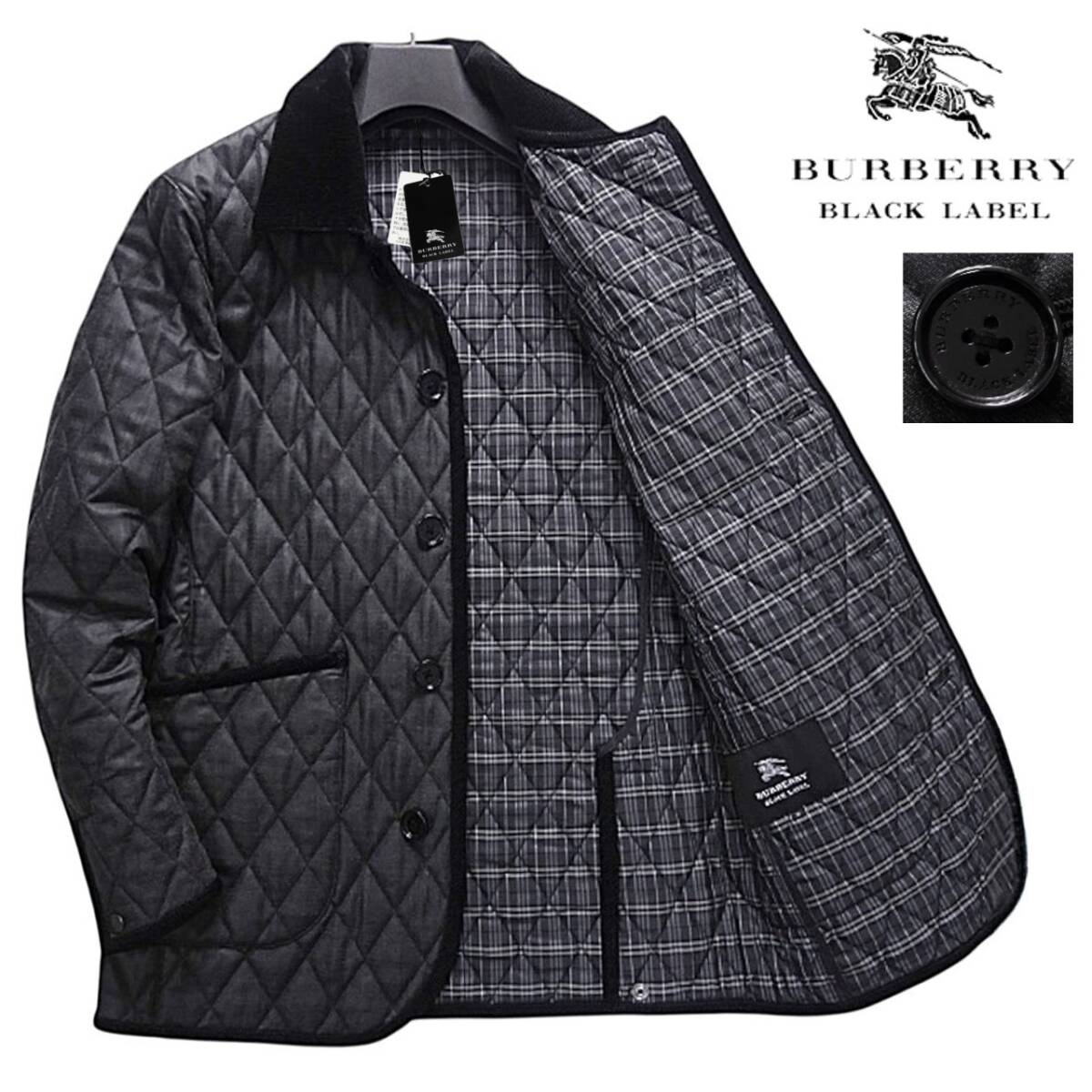 BURBERRY バーバリーブラックレーベル 極美品 BLACK LABEL（ダウン