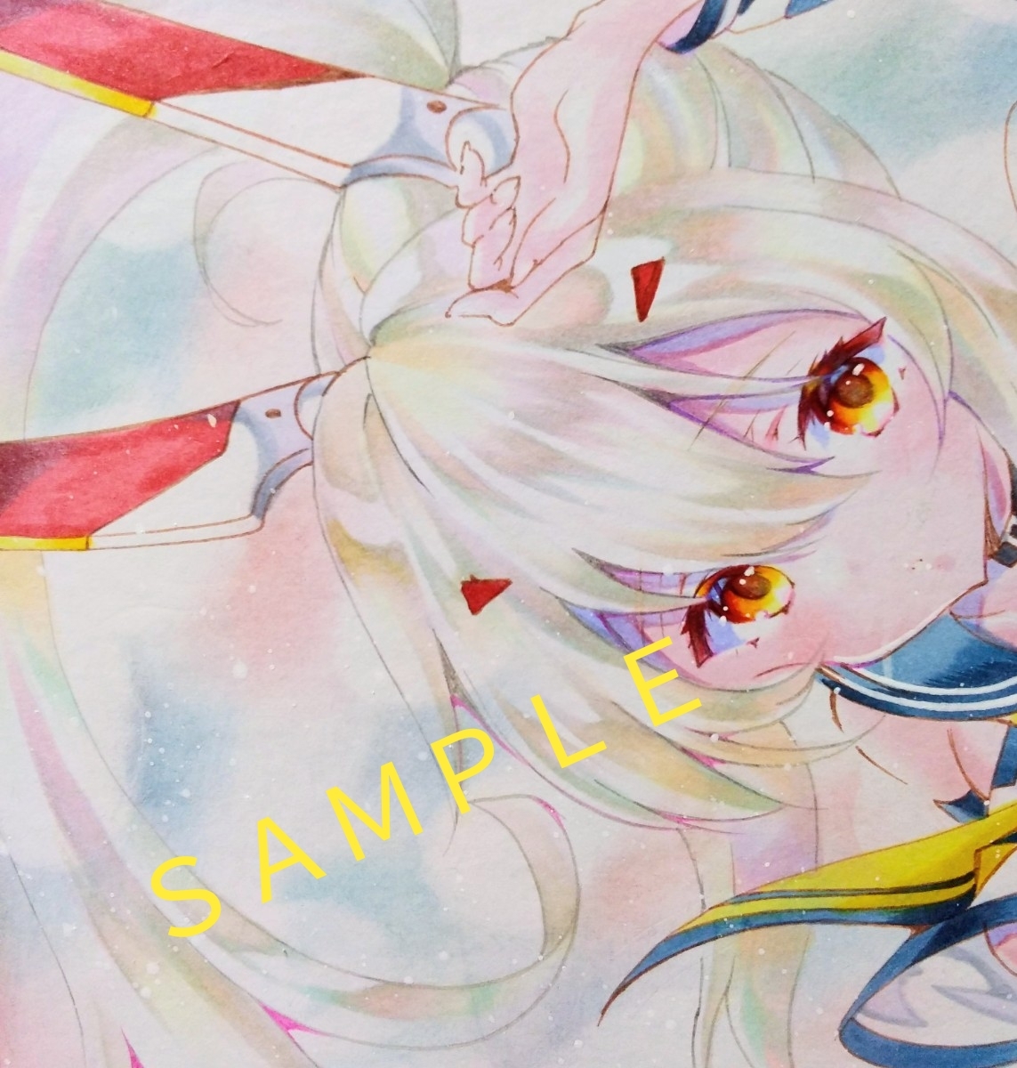 ニュージャージー＊アズレン＊アズールレーン＊手描きイラスト＊A5＊