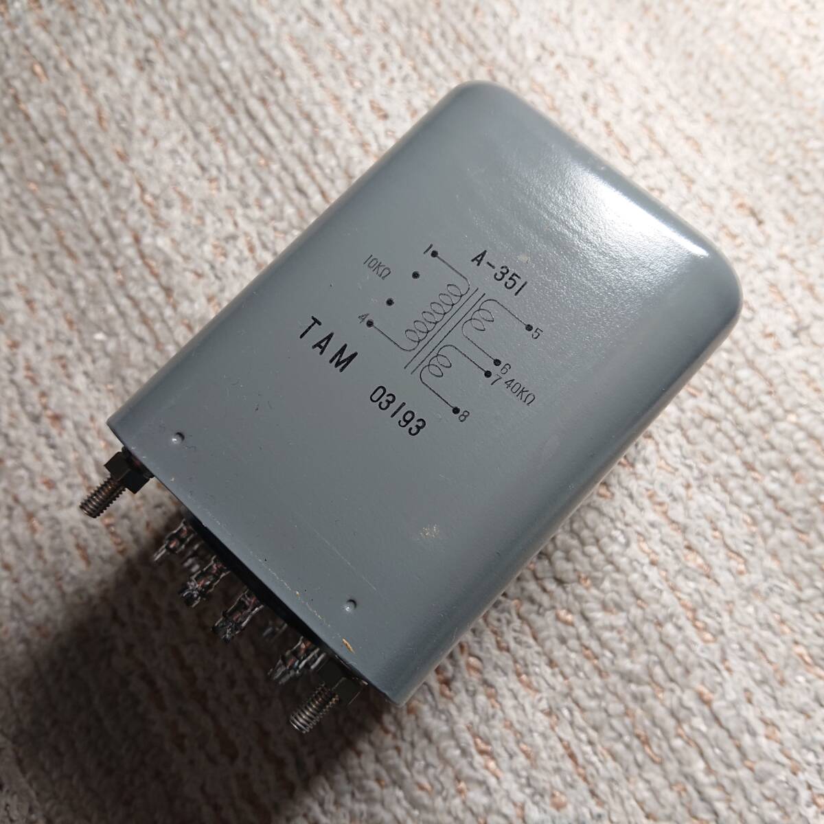 特別値引き奉仕中 タムラ製作所製 オーディオトランス TpB 202 600Ω 
