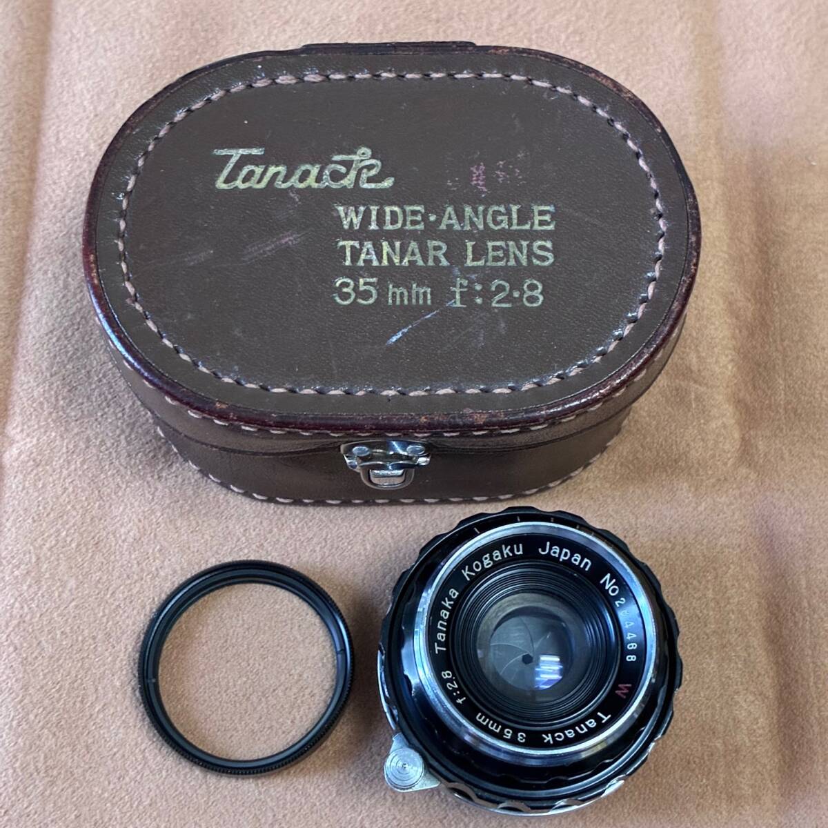 【革ケース付き】 TANACK IIC+TANAR 50mm F2.8 革ケース付き】 TANACK IIC+TANAR 50mm F2.8 【公式通販】