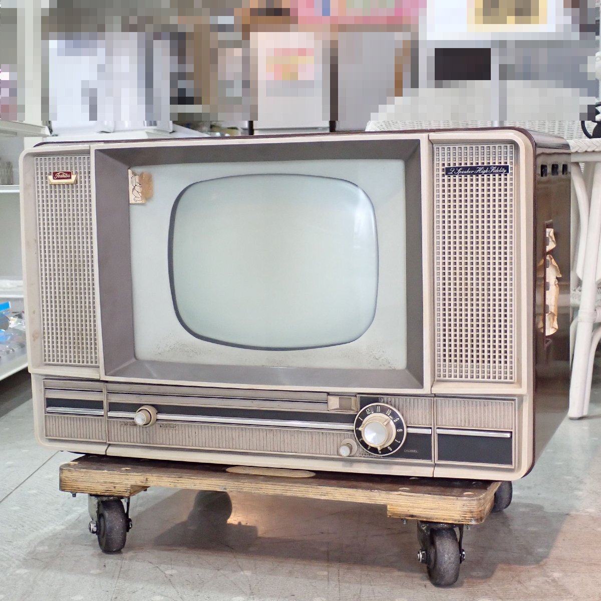 東芝 レトロ テレビ