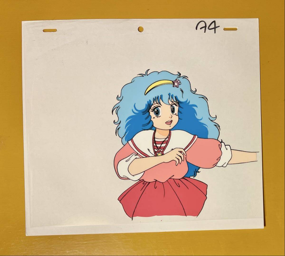 ギャラクシーエンジェル セル画 原画 13枚セット 直筆背景付き／Cel
