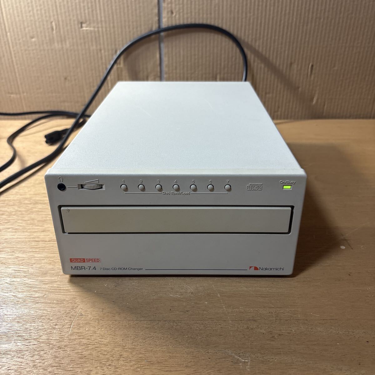 直営店セール】ナカミチCDプレーヤー「CD-500」リモコン付き中古