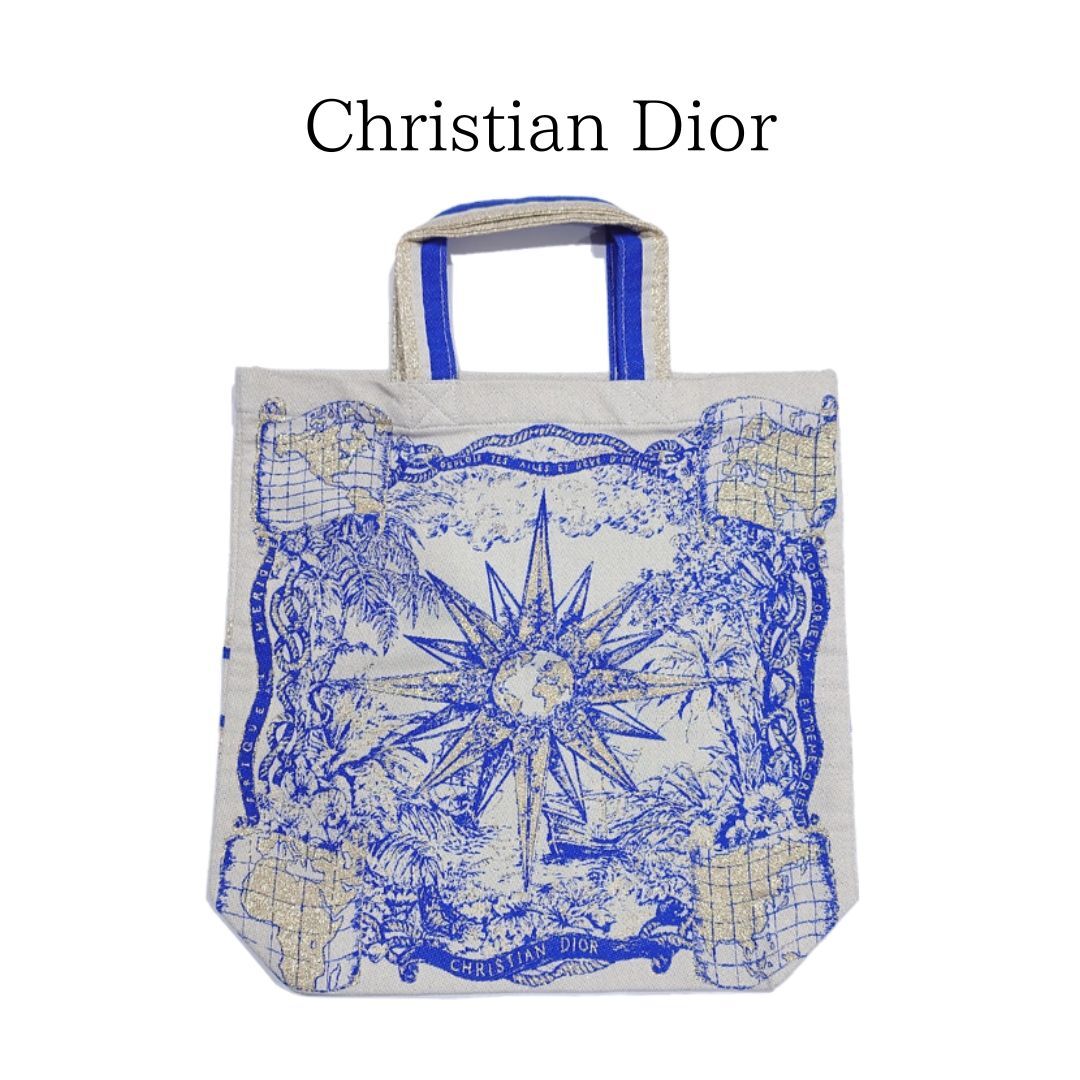 CHRISTIAN DIOR】used ディオール ノベルティ トワルドゥジュイ トート
