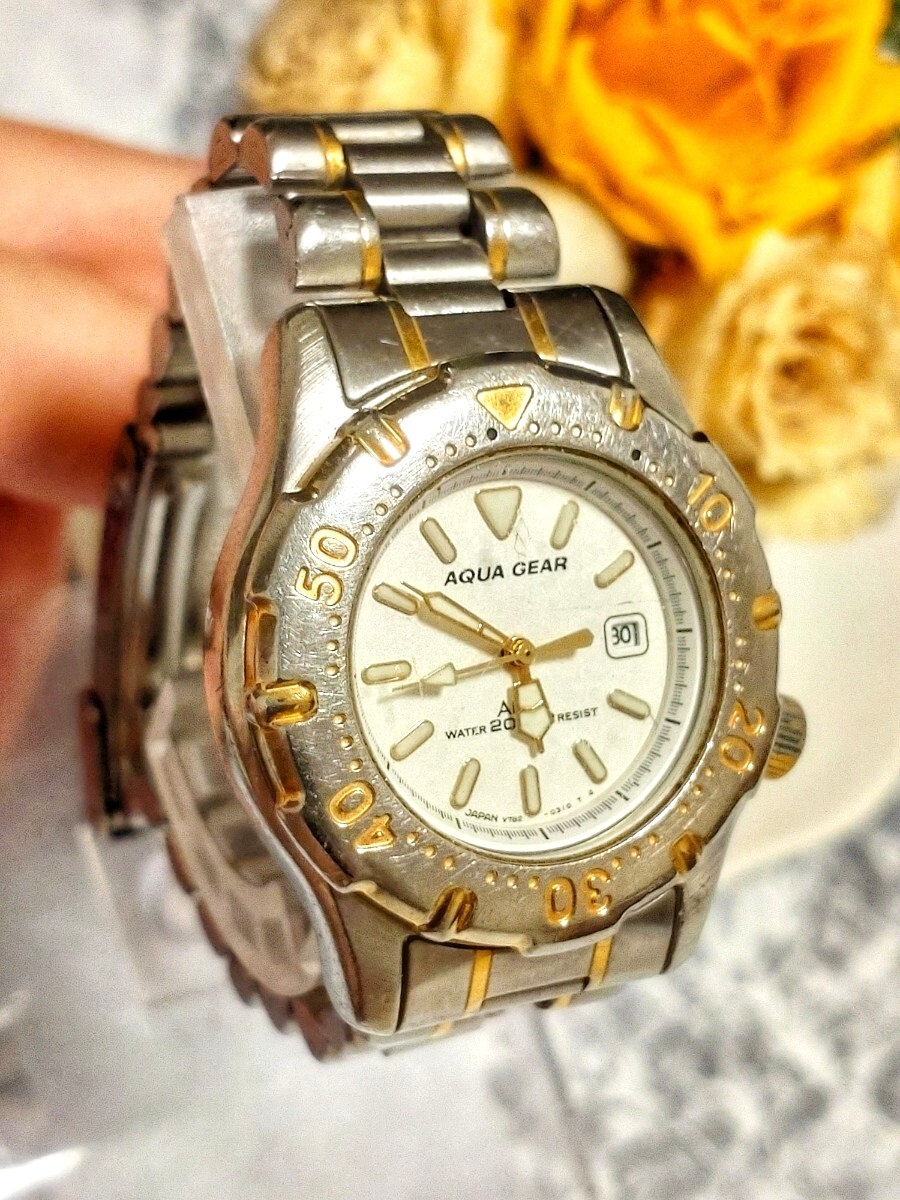 ALBA アルバ ホットギア クロノグラフ Y189-7A00 | Shop at 