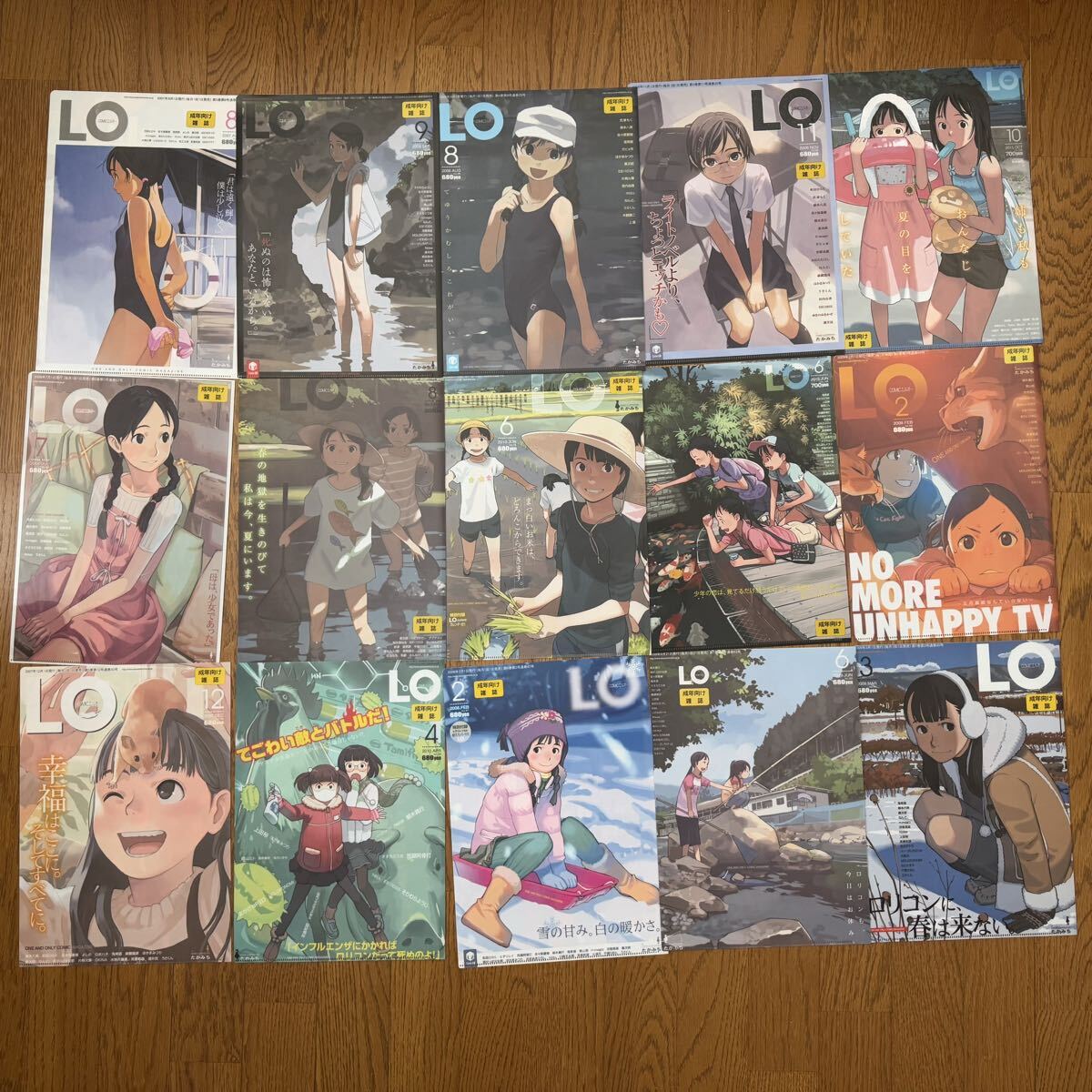 comic lo クリアファイル