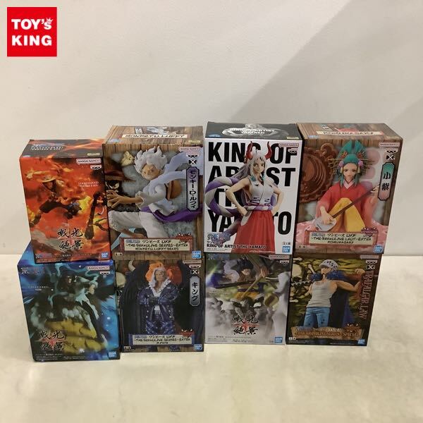 1円〜 未開封含 ONE PIECE KING OF ARTIST ヤマト 2点、一番くじ 