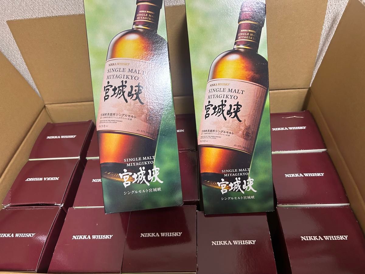 ニッカウヰスキー シングルモルト 余市 15年 45%alc./vol. 箱付き 
