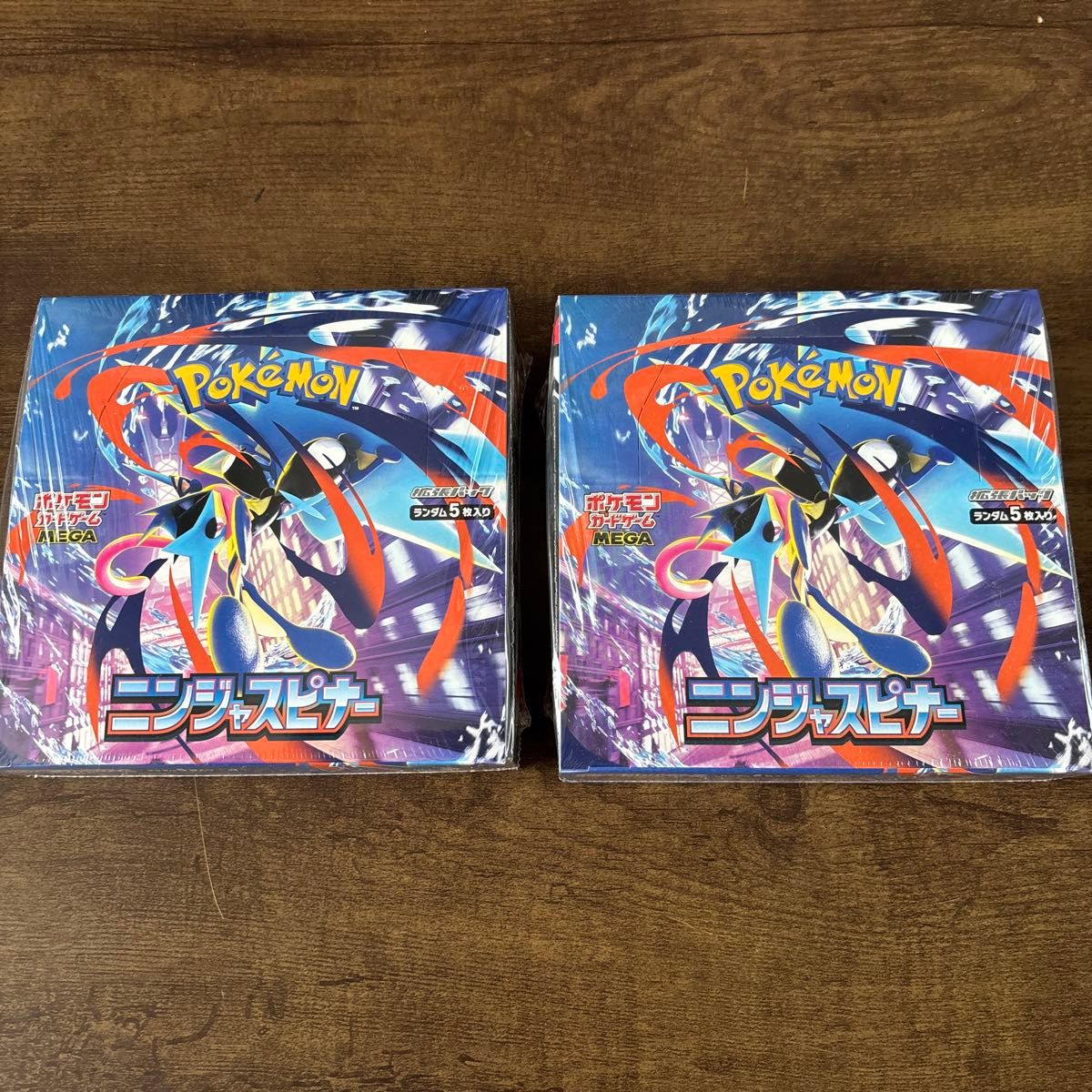 ポケモンカードゲーム MEGA 拡張パック ニンジャスピナー 2BOX