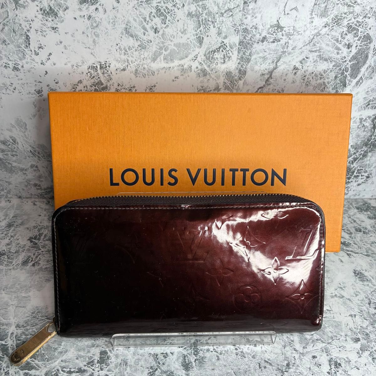 極美品 60 LOUIS VUITTON ルイヴィトン長財布 二つ折り財布 モノグラム