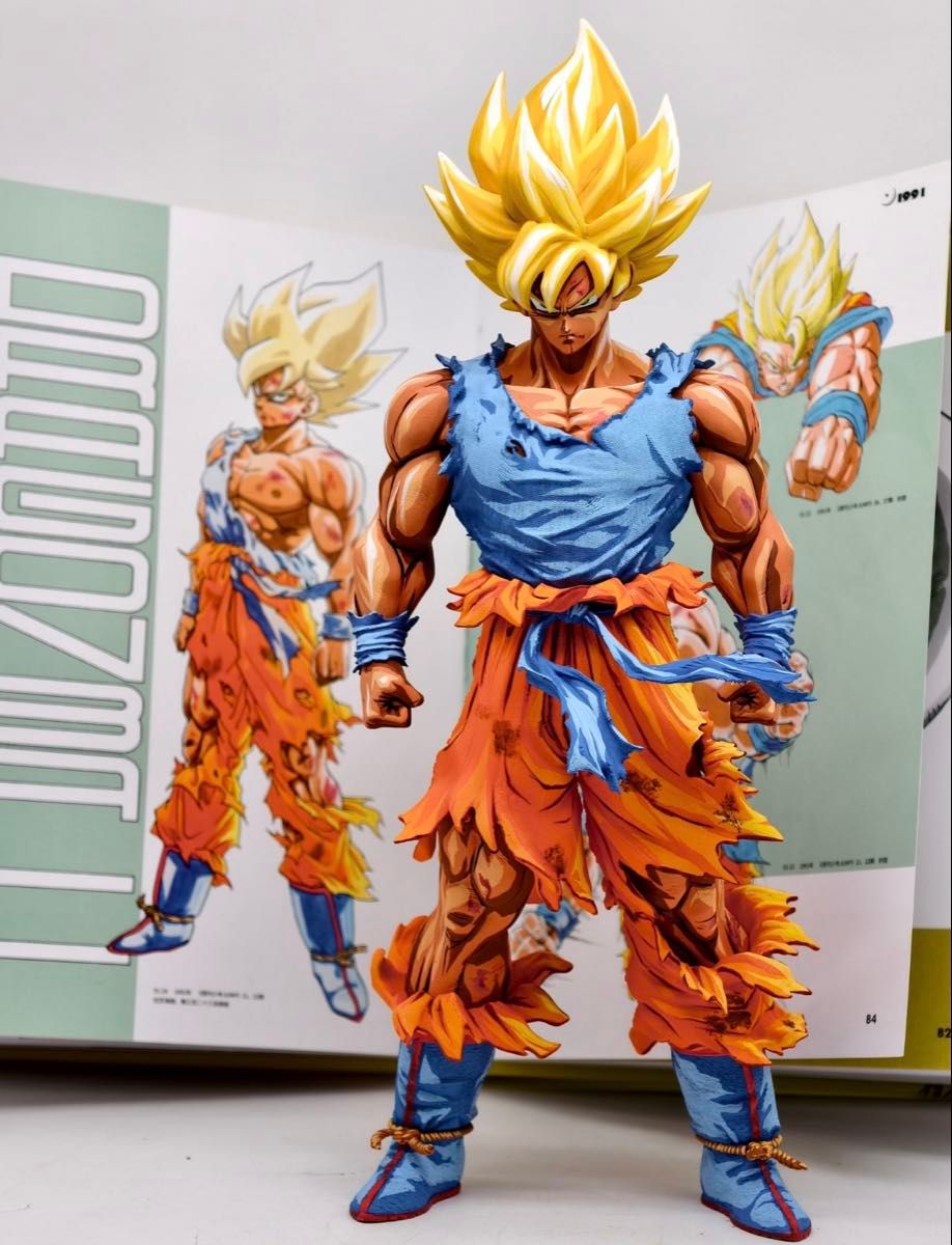 悟空 ドラゴンボール フルリペイント フィギュア BLOOD OF SAIYANS