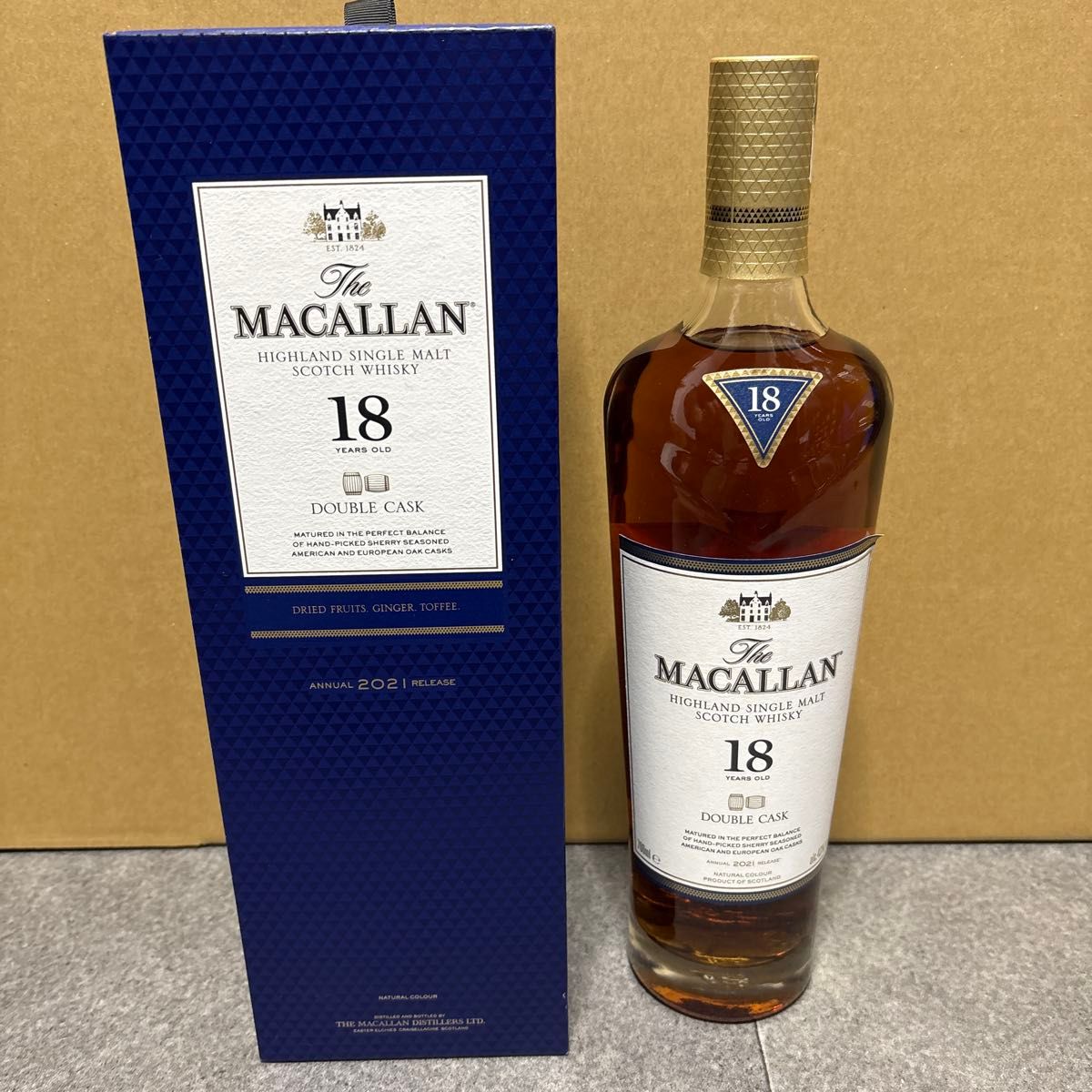 ザ・マッカラン 18年 ダブルカスク 2023リリース 700ml 2本セット