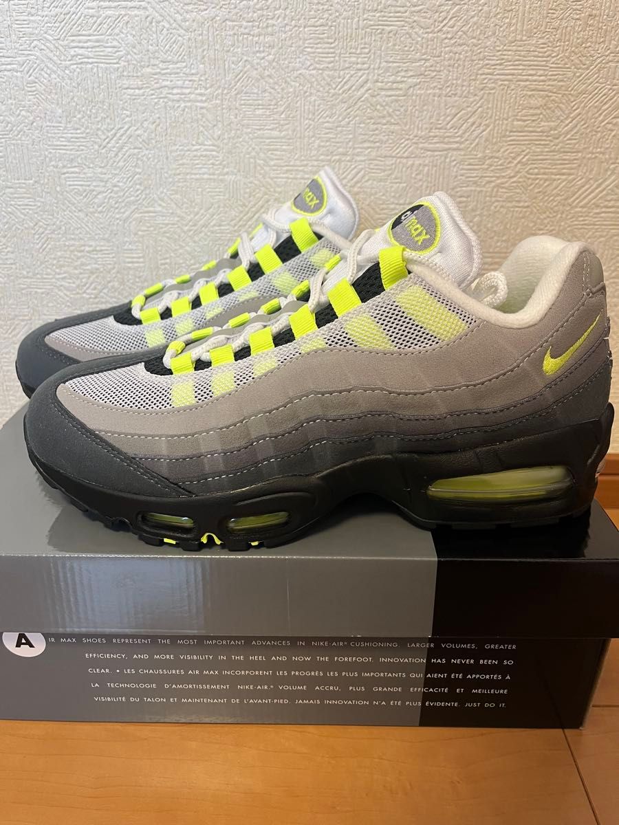 新品】Nike W Air Max 95 Big Bubble Neon Yellow エアマックス 95 
