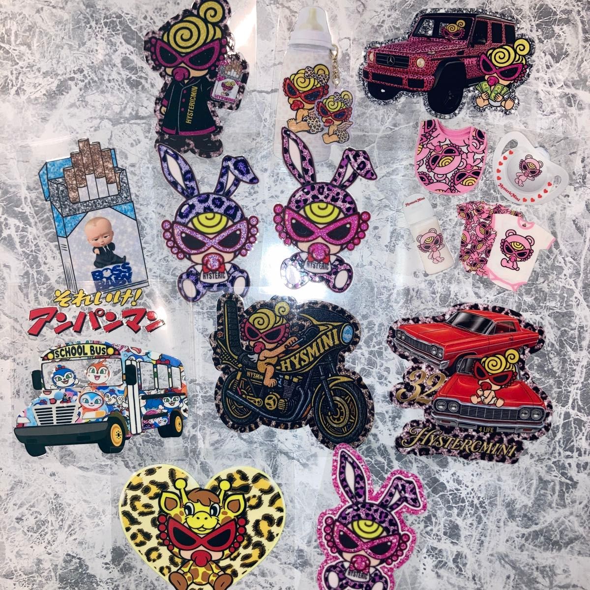 ヒステリックミニ ヒスミニ キラキラ ステッカー シール | Shop at