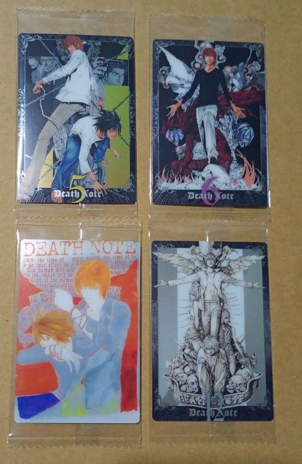 DEATH NOTE デスノート ウエハース カード 夜神月 L 2枚セット | Shop