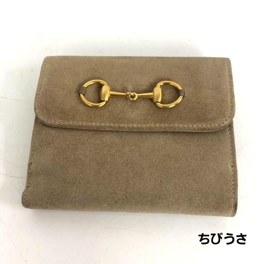 正規品 美品 オールドグッチ グッチ財布 グッチホースビット グッチ