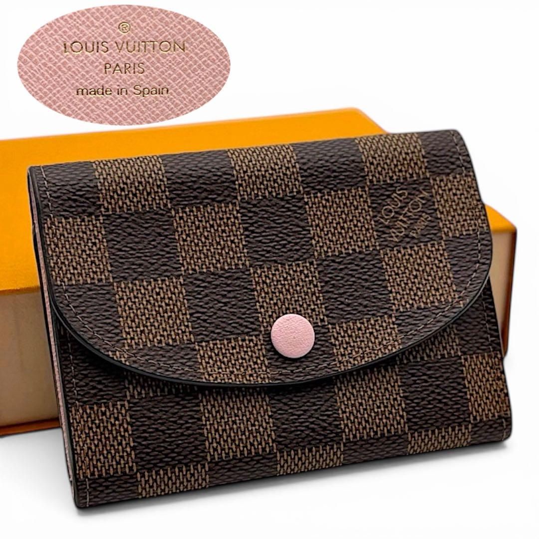 Louis Vuitton ダミエ コインケース エベヌ ポルトモネ プラ | Shop at
