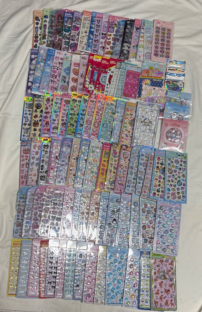 正規品 立体シール 23枚セット サンリオ ディズニー たまごっち 和柄 正規品 立体シール 23枚セット サンリオ ディズニー たまごっち 和柄