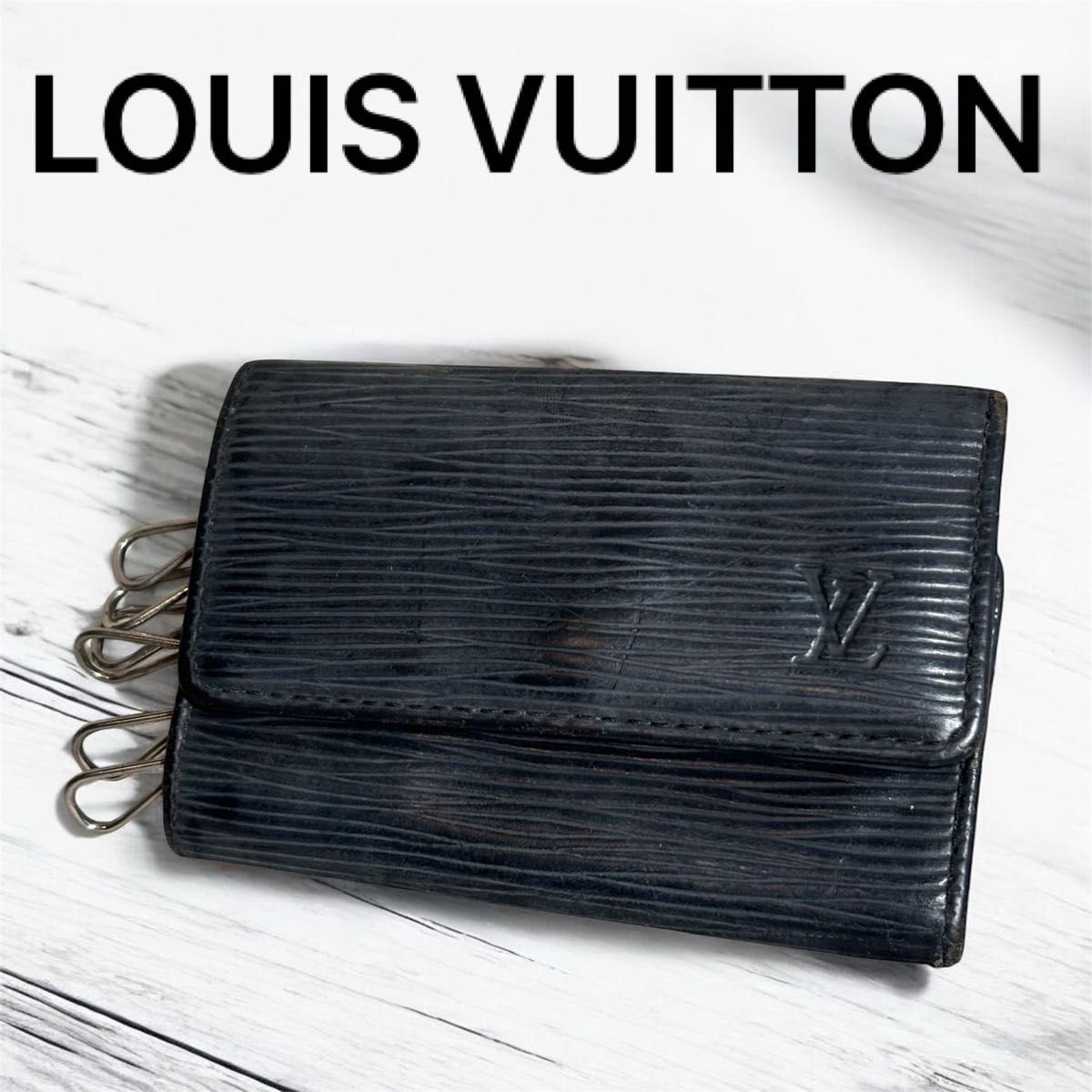 LOUIS VUITTON ルイヴィトン M63829 エピ ミュルティクレ4 4連 キー
